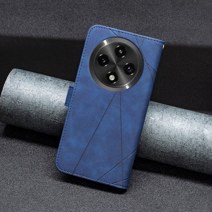 OPPO A2 Pro 5G Rhombus Texture Leather Phone Case with Magnetic Buckle and Card Holder