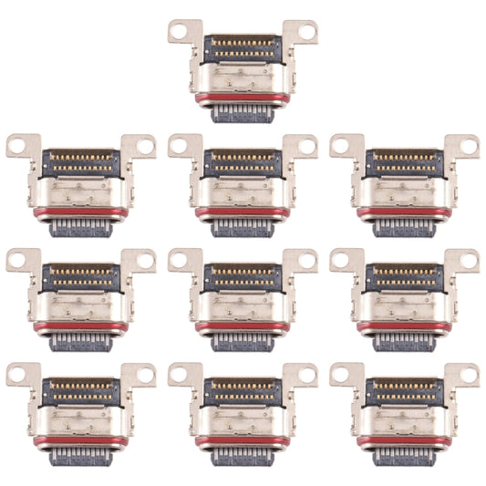 10 PCS Charging Port Connector Replacement for Samsung Galaxy S21 FE 5G SM-G990B - Professional Installation Recommended