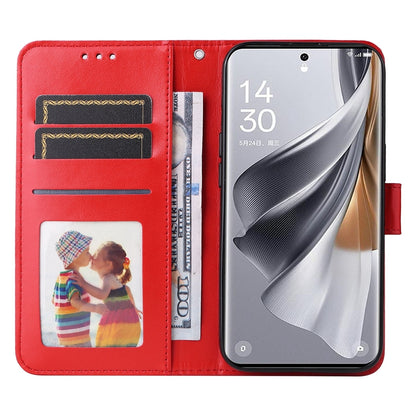 OPPO eno10 Pro 5G Sunflower Embossed Leather Wallet Phone Case with Kickstand and Card Holder