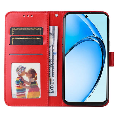 OPPO A60 4G Global Sunflower Embossed Leather Wallet Phone Case with Kickstand and Card Holder