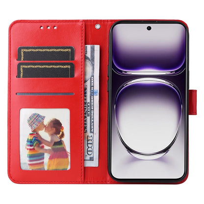 OPPO Reno12 5G Global Sunflower Embossed Leather Wallet Phone Case with Kickstand and Card Holder