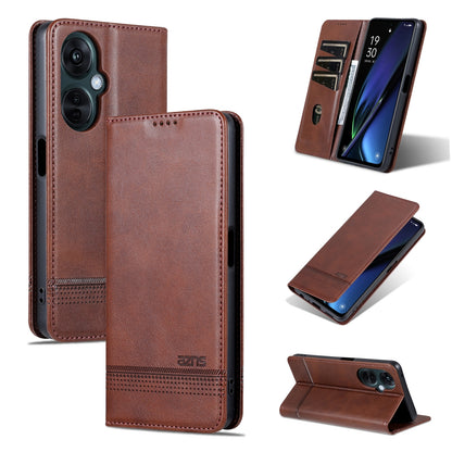 OPPO K11 5G/OnePlus Nord CE3 China Leather Wallet Case with Card Holder & Magnetic Closure