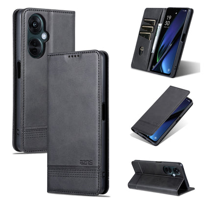 OPPO K11 5G/OnePlus Nord CE3 China Leather Wallet Case with Card Holder & Magnetic Closure