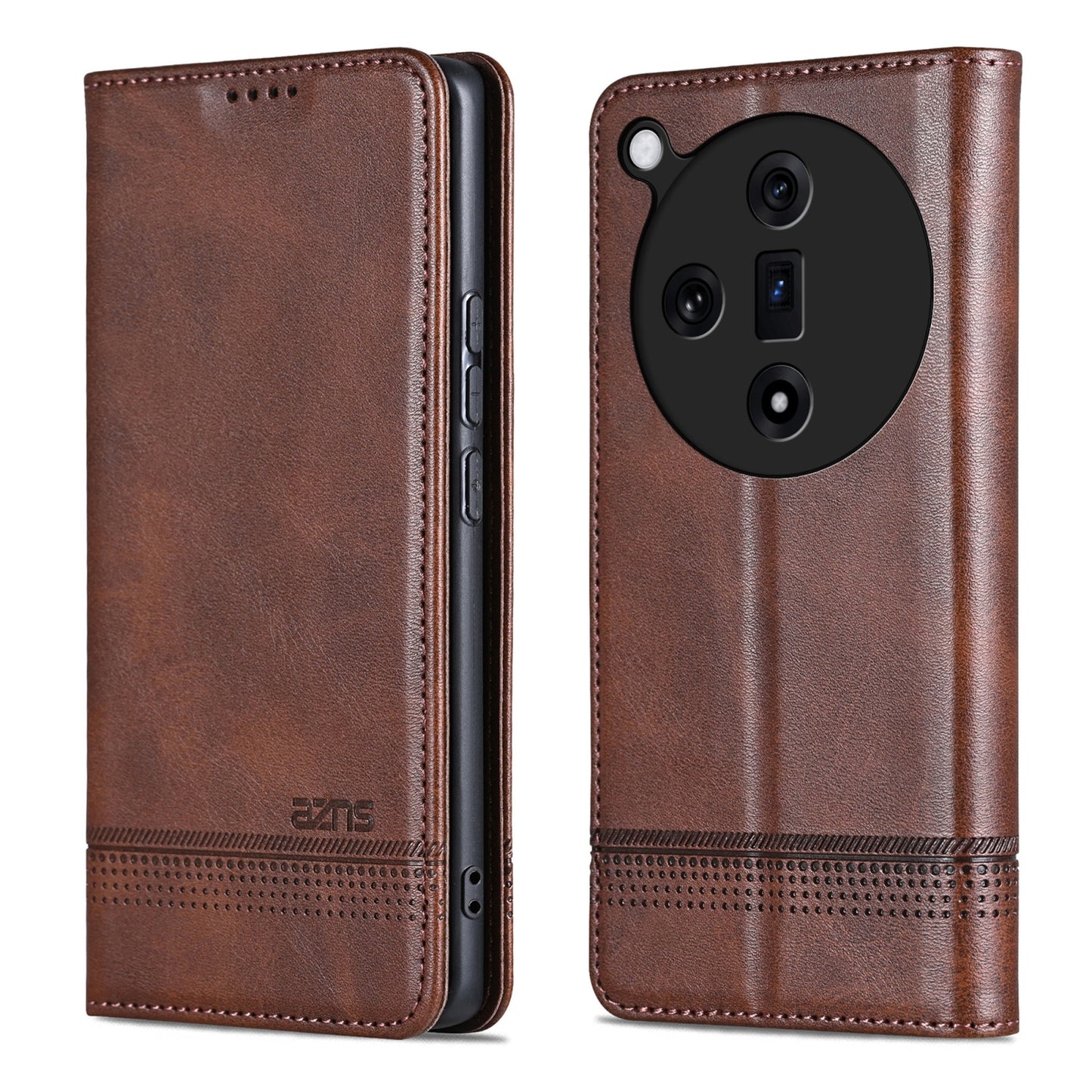 OPPO Find X7 Leather Wallet Case with Card Holder & Magnetic Closure