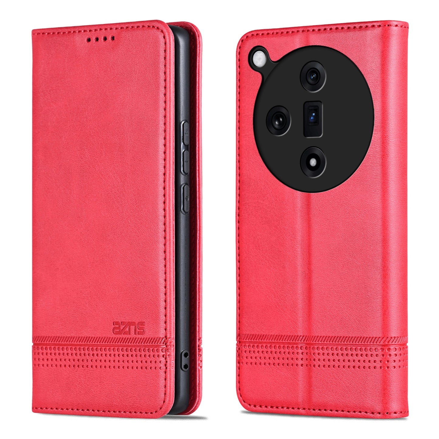 OPPO Find X7 Leather Wallet Case with Card Holder & Magnetic Closure