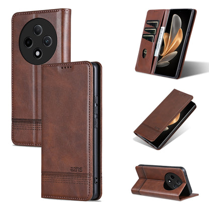 OPPO A3 Pro 5G Leather Wallet Case with Card Holder & Magnetic Closure