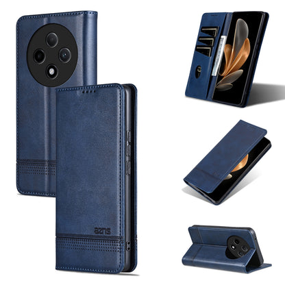 OPPO A3 Pro 5G Leather Wallet Case with Card Holder & Magnetic Closure