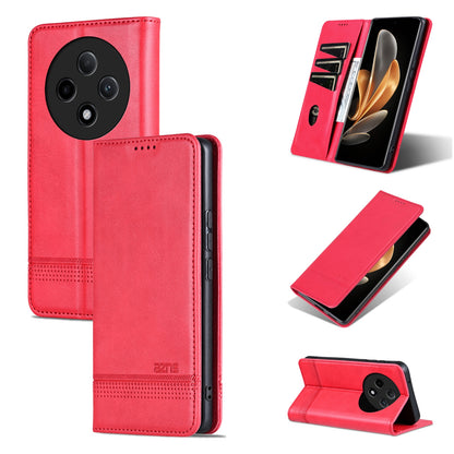 OPPO A3 Pro 5G Leather Wallet Case with Card Holder & Magnetic Closure