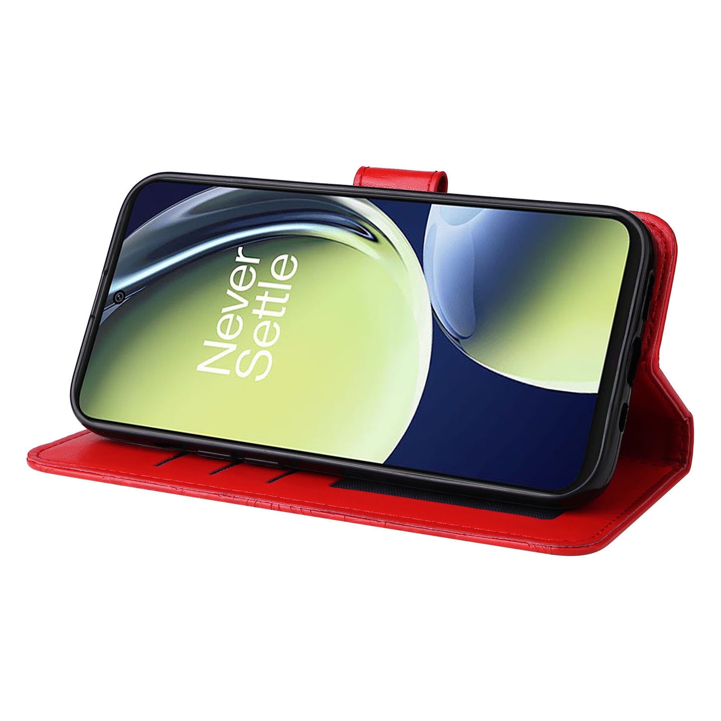 OnePlus Nord N30 Sunflower Embossed Leather Wallet Phone Case with Kickstand and Card Holder