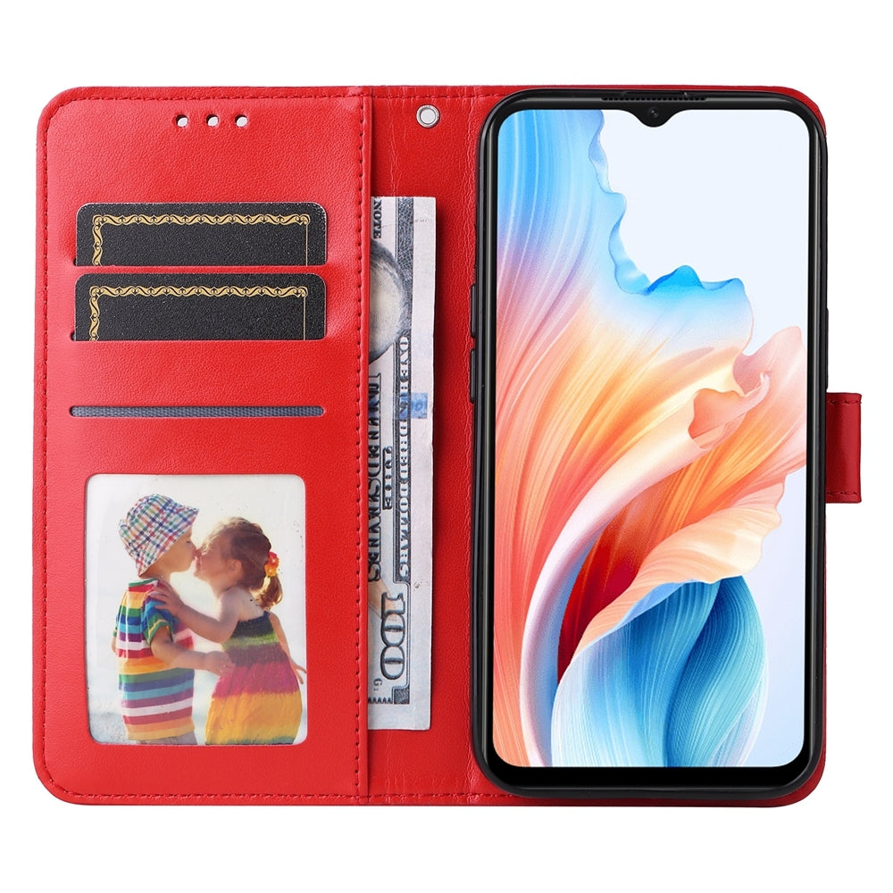 OnePlus 12R Sunflower Embossed Leather Wallet Phone Case with Kickstand and Card Holder