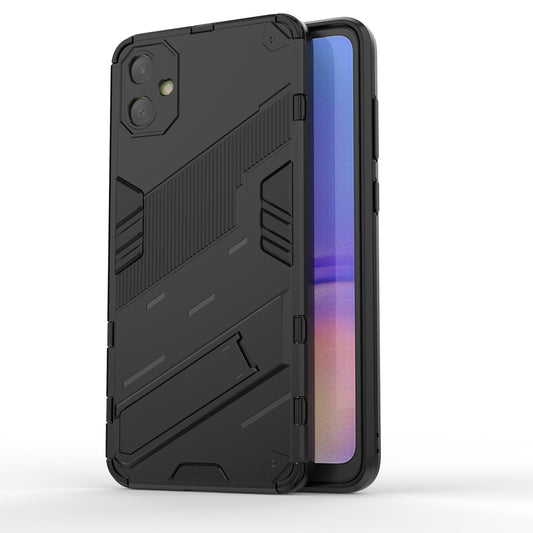 Samsung Galaxy A05 4G Shockproof Phone Case - Punk Armor 2-in-1 PC + TPU with Invisible Holder