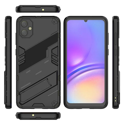 Samsung Galaxy A05 4G Shockproof Phone Case - Punk Armor 2-in-1 PC + TPU with Invisible Holder