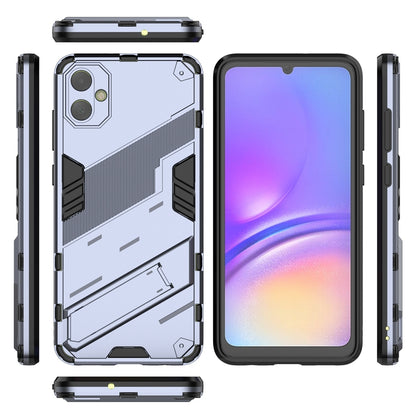 Samsung Galaxy A05 4G Shockproof Phone Case - Punk Armor 2-in-1 PC + TPU with Invisible Holder
