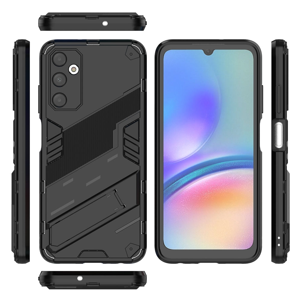 Samsung Galaxy A05s 4G Shockproof Phone Case - Punk Armor 2-in-1 PC + TPU with Invisible Holder