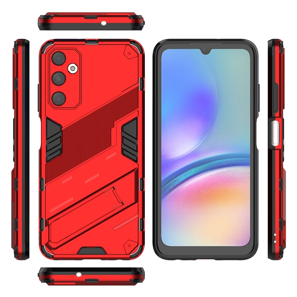 Samsung Galaxy A05s 4G Shockproof Phone Case - Punk Armor 2-in-1 PC + TPU with Invisible Holder