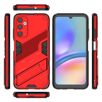 Samsung Galaxy A05s 4G Shockproof Phone Case - Punk Armor 2-in-1 PC + TPU with Invisible Holder