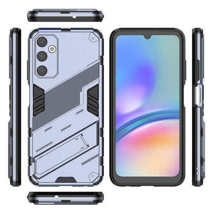 Samsung Galaxy A05s 4G Shockproof Phone Case - Punk Armor 2-in-1 PC + TPU with Invisible Holder