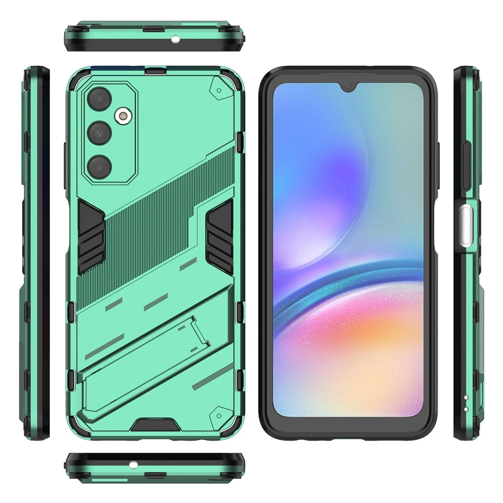 Samsung Galaxy A05s 4G Shockproof Phone Case - Punk Armor 2-in-1 PC + TPU with Invisible Holder
