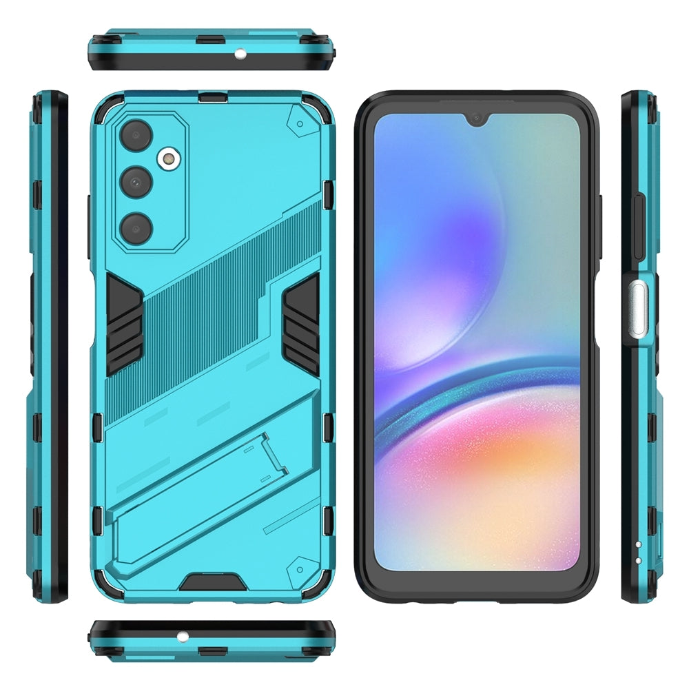 Samsung Galaxy A05s 4G Shockproof Phone Case - Punk Armor 2-in-1 PC + TPU with Invisible Holder