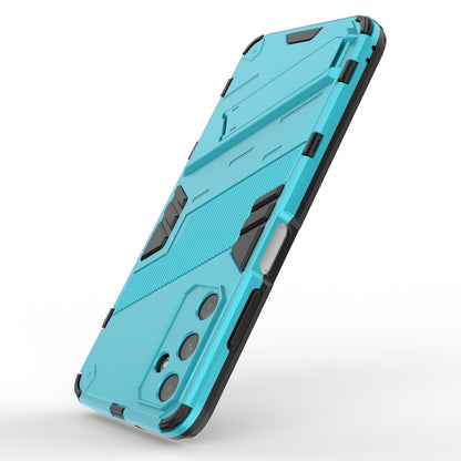 Samsung Galaxy A05s 4G Shockproof Phone Case - Punk Armor 2-in-1 PC + TPU with Invisible Holder