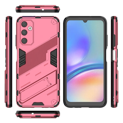 Samsung Galaxy A05s 4G Shockproof Phone Case - Punk Armor 2-in-1 PC + TPU with Invisible Holder
