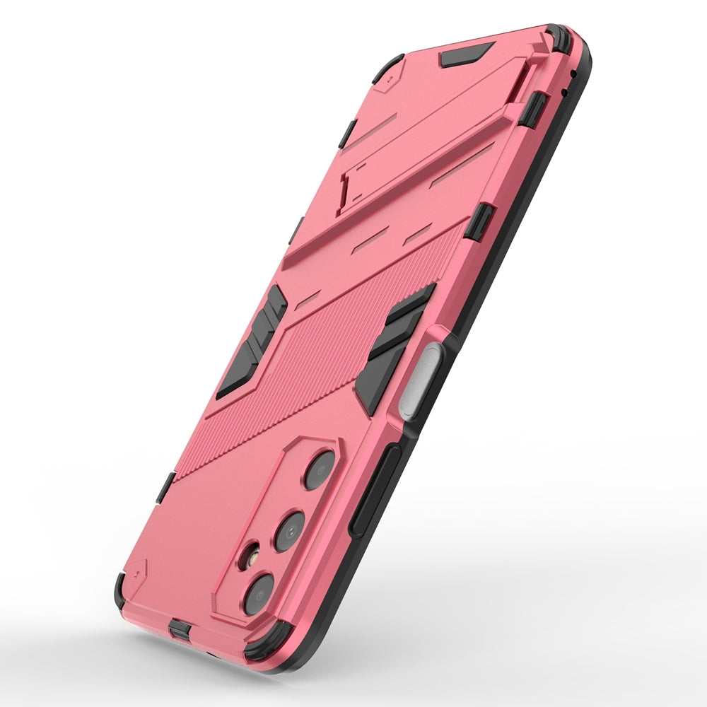 Samsung Galaxy A05s 4G Shockproof Phone Case - Punk Armor 2-in-1 PC + TPU with Invisible Holder