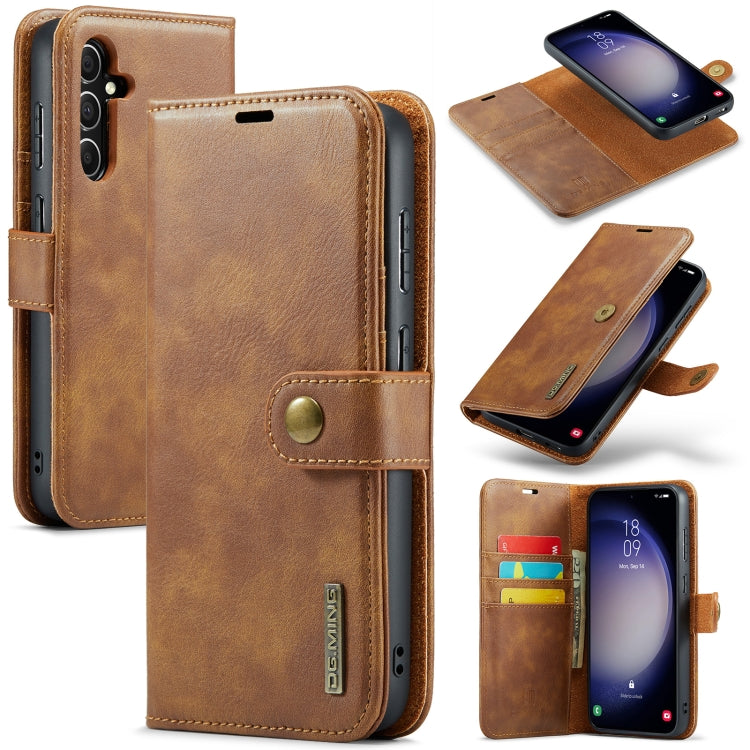 Samsung Galaxy S23 FE 5G Leather Wallet Case - Detachable & Magnetic - Card Slots