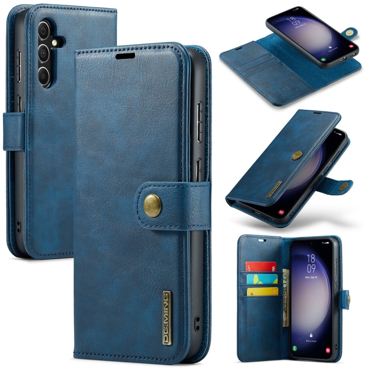 Samsung Galaxy S23 FE 5G Leather Wallet Case - Detachable & Magnetic - Card Slots