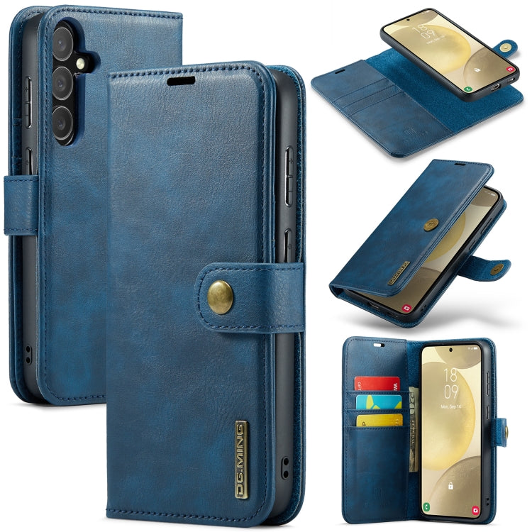 Samsung Galaxy S24+ 5G Leather Wallet Case - Detachable & Magnetic - Card Slots