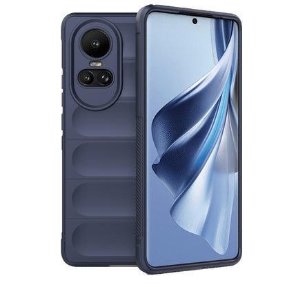 OPPO Reno10 5G Global Magic Shield TPU + Flannel Phone Case - Stylish, Durable, and Lightweight Protection