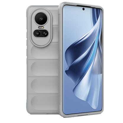 OPPO Reno10 5G Global Magic Shield TPU + Flannel Phone Case - Stylish, Durable, and Lightweight Protection