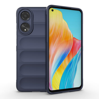OPPO A78 4G Global Magic Shield TPU + Flannel Phone Case - Stylish, Durable, and Lightweight Protection