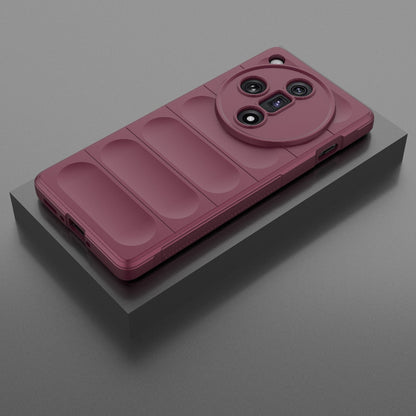 OPPO Find X7 5G Magic Shield TPU + Flannel Phone Case - Stylish, Durable, and Lightweight Protection