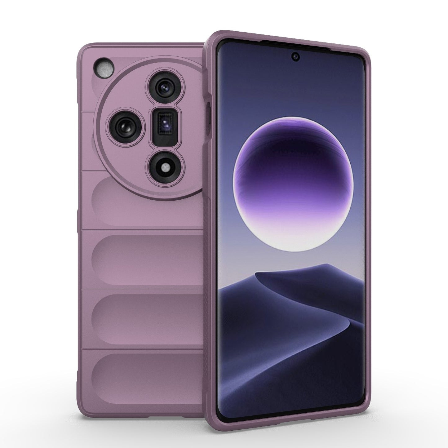 OPPO Find X7 5G Magic Shield TPU + Flannel Phone Case - Stylish, Durable, and Lightweight Protection