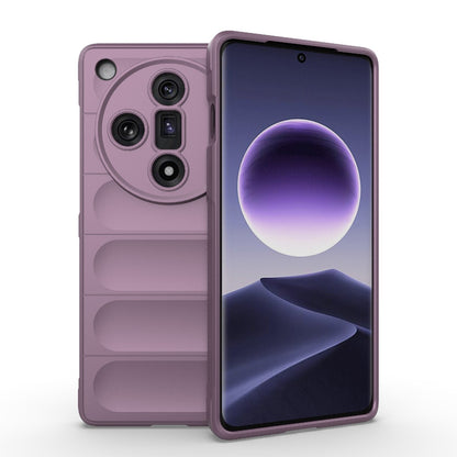 OPPO Find X7 5G Magic Shield TPU + Flannel Phone Case - Stylish, Durable, and Lightweight Protection