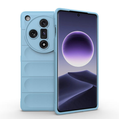 OPPO Find X7 5G Magic Shield TPU + Flannel Phone Case - Stylish, Durable, and Lightweight Protection