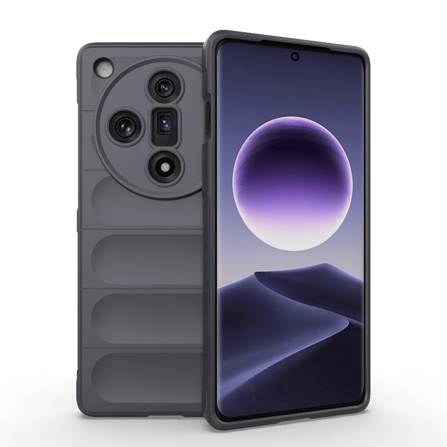 OPPO Find X7 5G Magic Shield TPU + Flannel Phone Case - Stylish, Durable, and Lightweight Protection