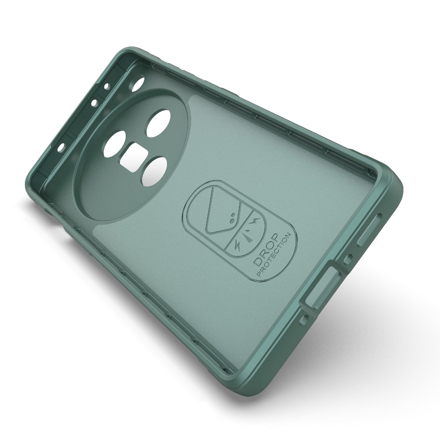 OPPO Find X7 5G Magic Shield TPU + Flannel Phone Case - Stylish, Durable, and Lightweight Protection