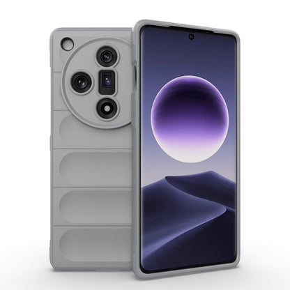 OPPO Find X7 5G Magic Shield TPU + Flannel Phone Case - Stylish, Durable, and Lightweight Protection