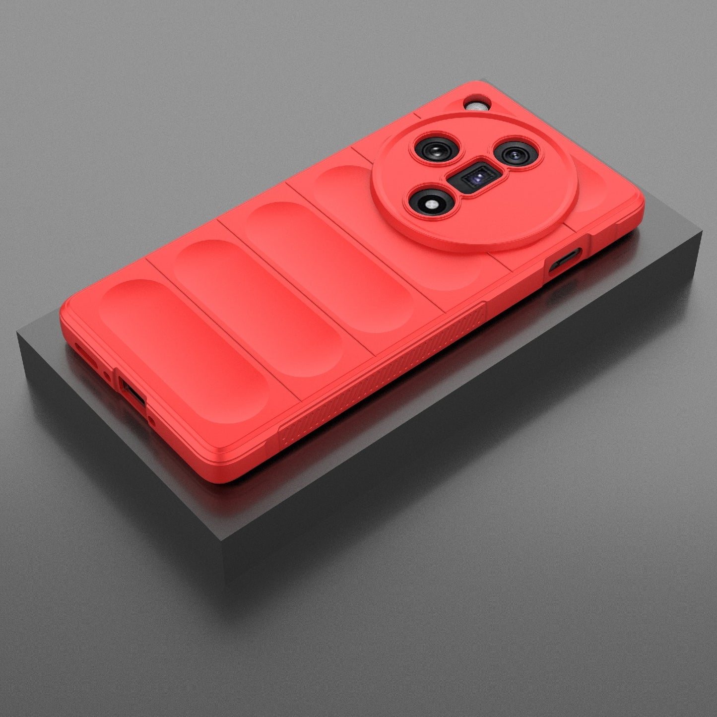 OPPO Find X7 5G Magic Shield TPU + Flannel Phone Case - Stylish, Durable, and Lightweight Protection