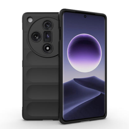 OPPO Find X7 5G Magic Shield TPU + Flannel Phone Case - Stylish, Durable, and Lightweight Protection