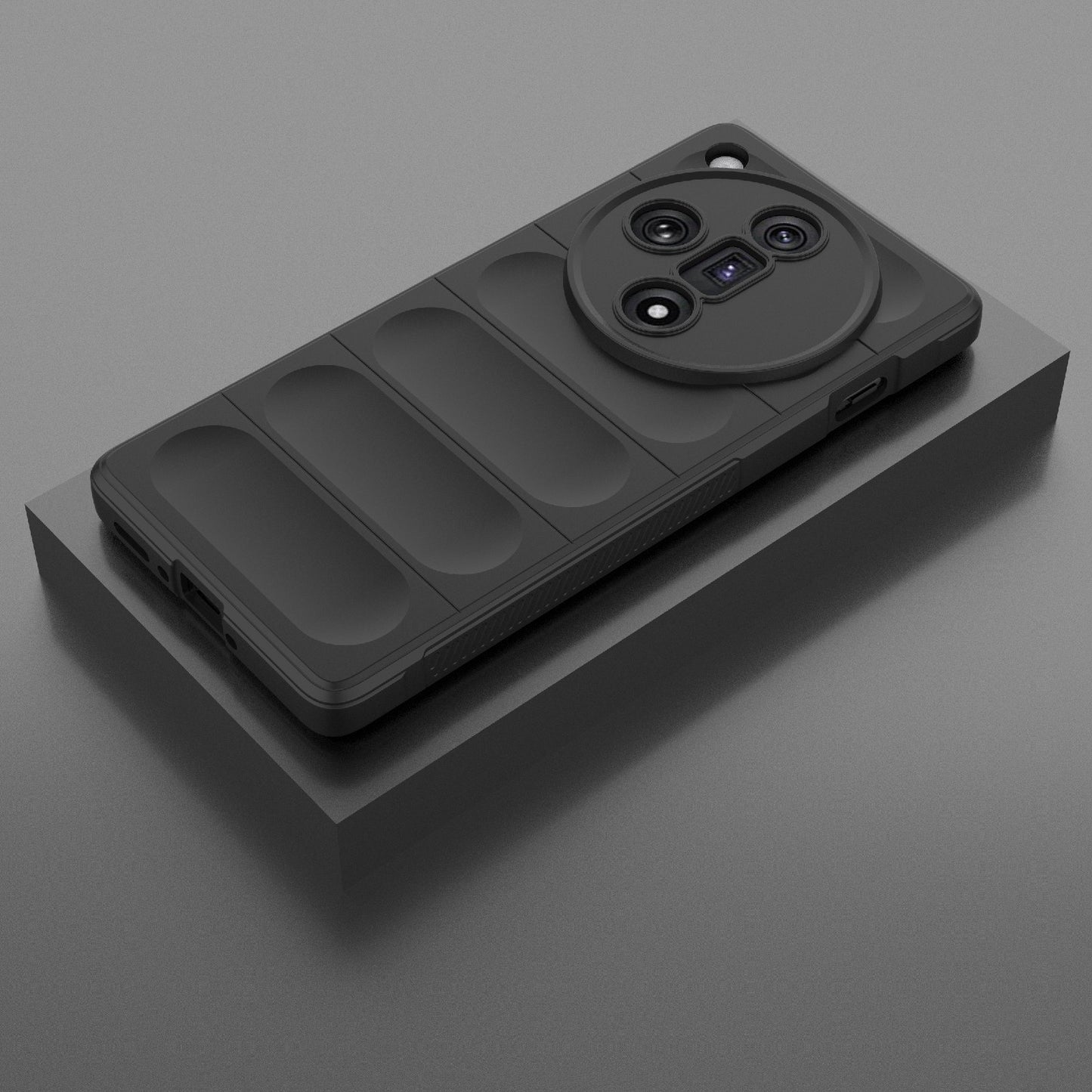 OPPO Find X7 5G Magic Shield TPU + Flannel Phone Case - Stylish, Durable, and Lightweight Protection