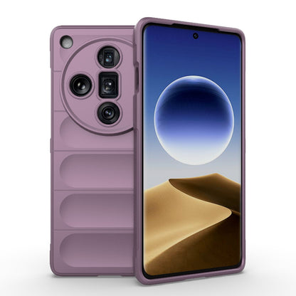 OPPO Find X7 Ultra 5G Magic Shield TPU + Flannel Phone Case - Stylish, Durable, and Lightweight Protection
