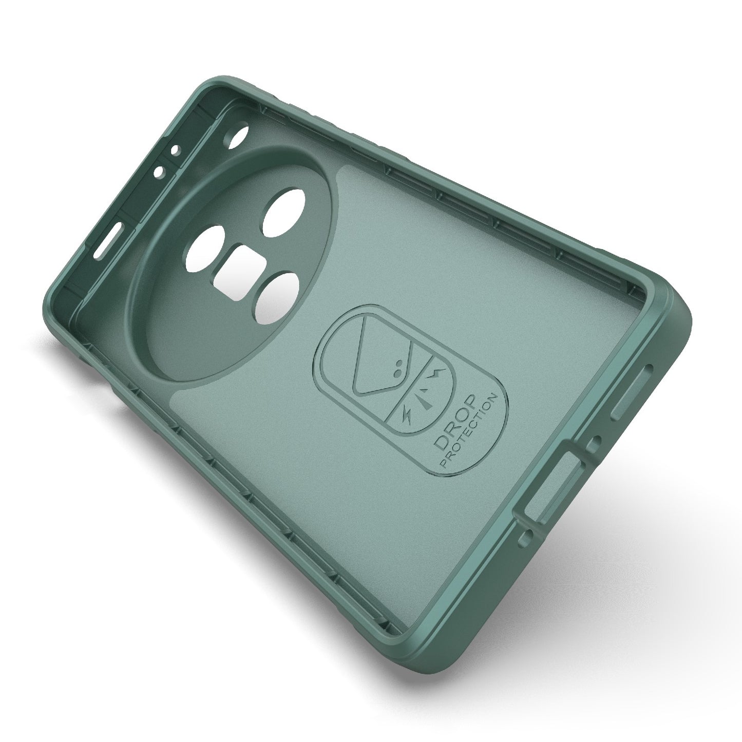 OPPO Find X7 Ultra 5G Magic Shield TPU + Flannel Phone Case - Stylish, Durable, and Lightweight Protection