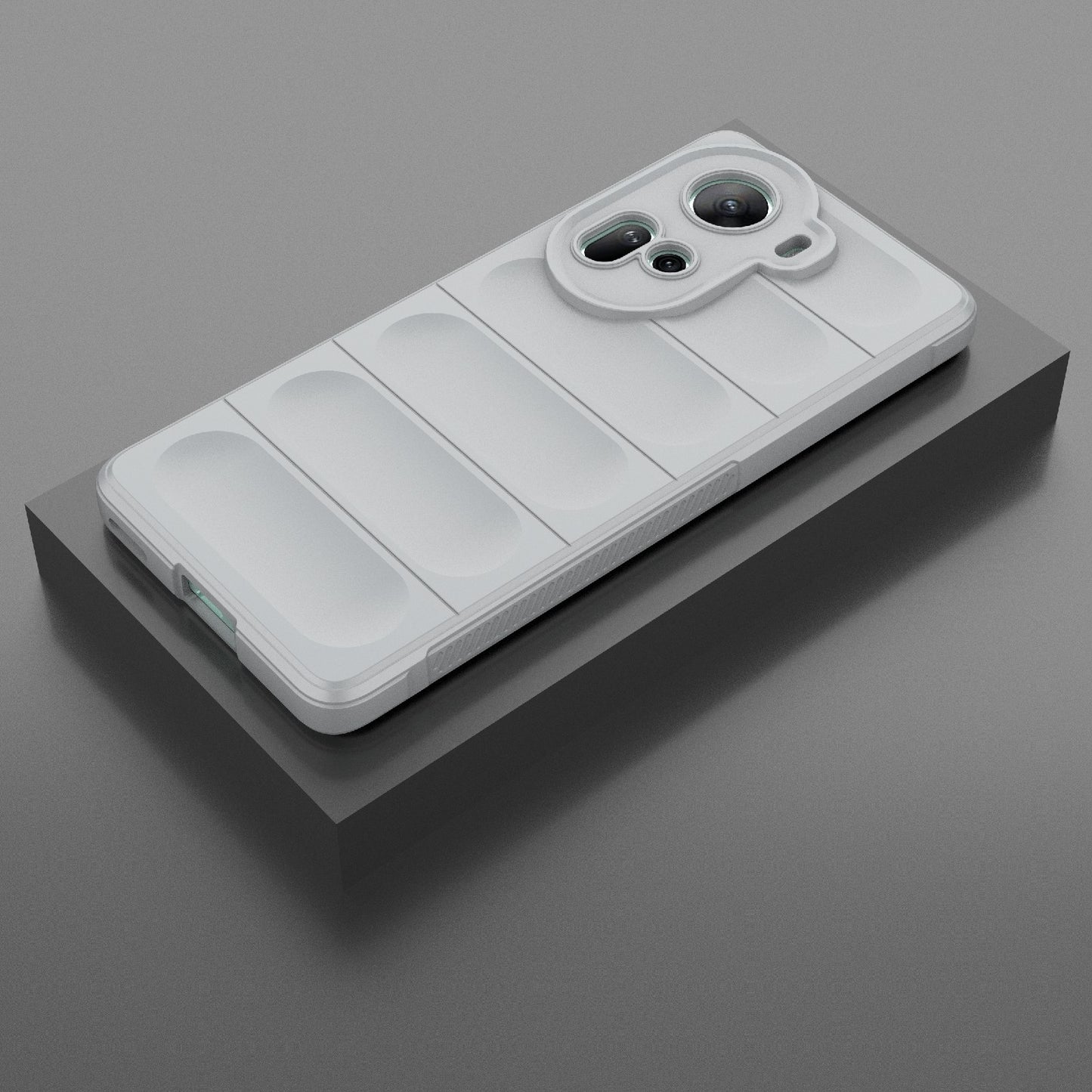 OPPO Reno11 5G Global Magic Shield TPU + Flannel Phone Case - Stylish, Durable, and Lightweight Protection