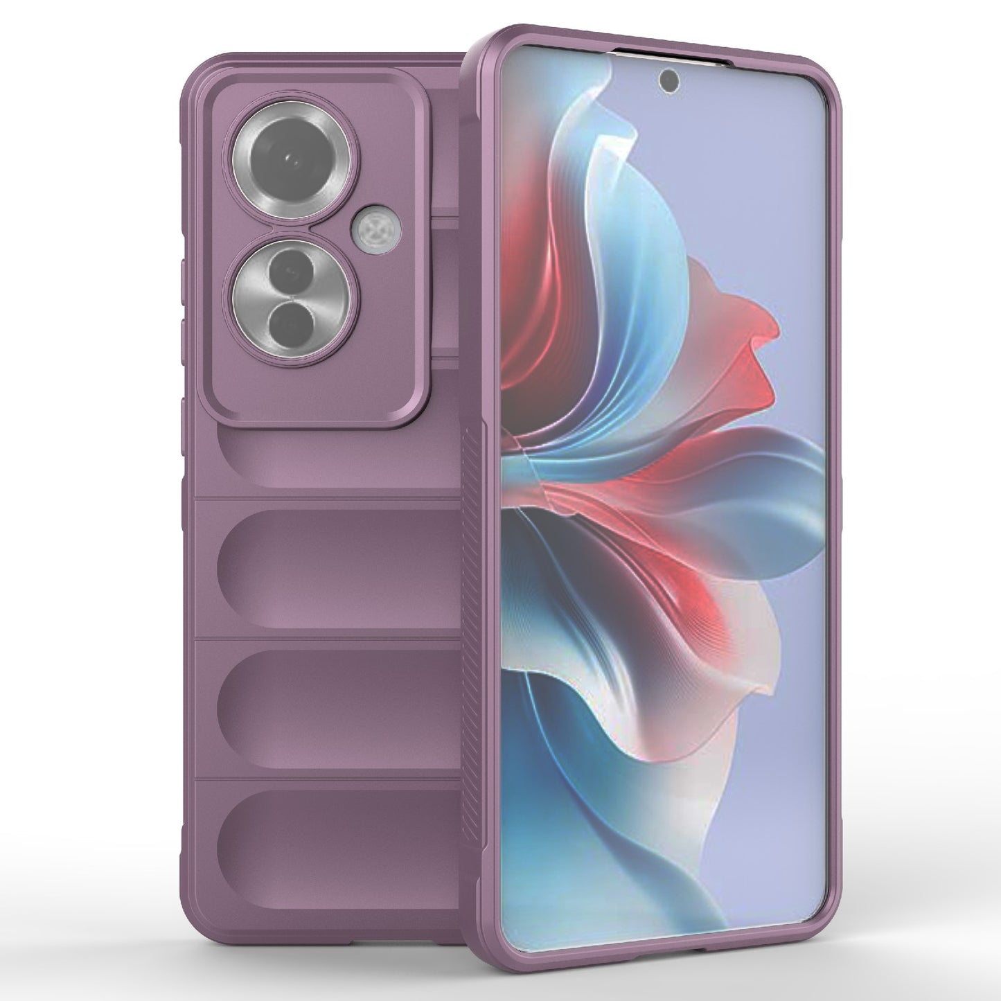 OPPO Reno11 F 5G Global Magic Shield TPU + Flannel Phone Case - Stylish, Durable, and Lightweight Protection