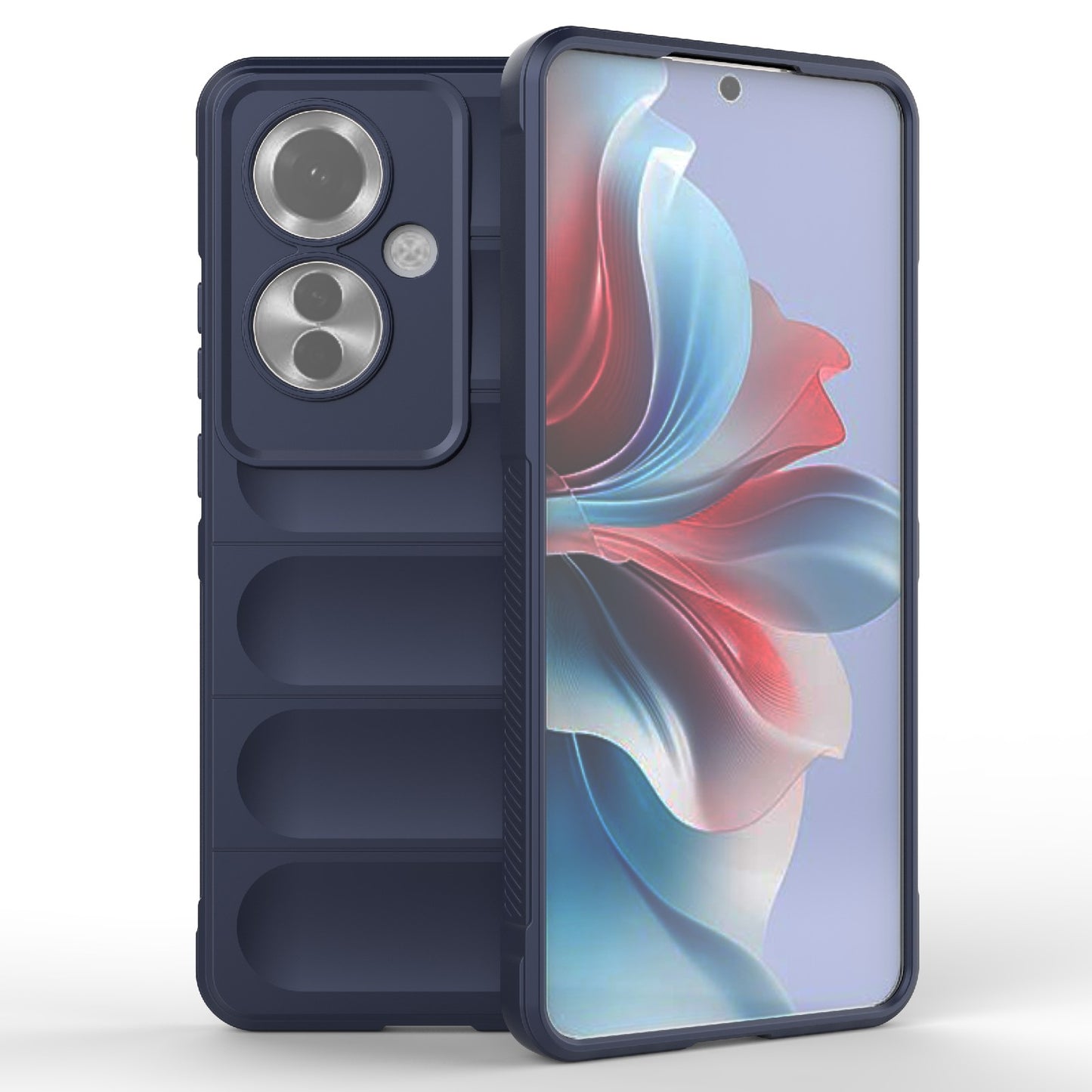 OPPO Reno11 F 5G Global Magic Shield TPU + Flannel Phone Case - Stylish, Durable, and Lightweight Protection