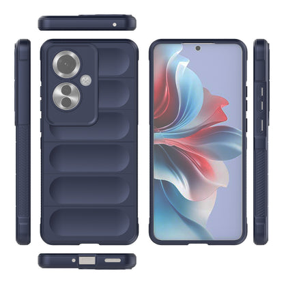 OPPO Reno11 F 5G Global Magic Shield TPU + Flannel Phone Case - Stylish, Durable, and Lightweight Protection