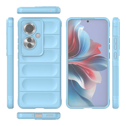 OPPO Reno11 F 5G Global Magic Shield TPU + Flannel Phone Case - Stylish, Durable, and Lightweight Protection