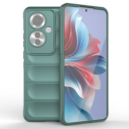 OPPO Reno11 F 5G Global Magic Shield TPU + Flannel Phone Case - Stylish, Durable, and Lightweight Protection